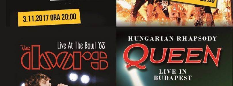 Rock Classics: concerte The Rolling Stones, KISS, The Doors și Queen în proiecție la Happy Cinema București