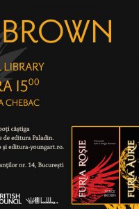 Pierce Brown, autorul seriei „Furia roșie”, vine în România!