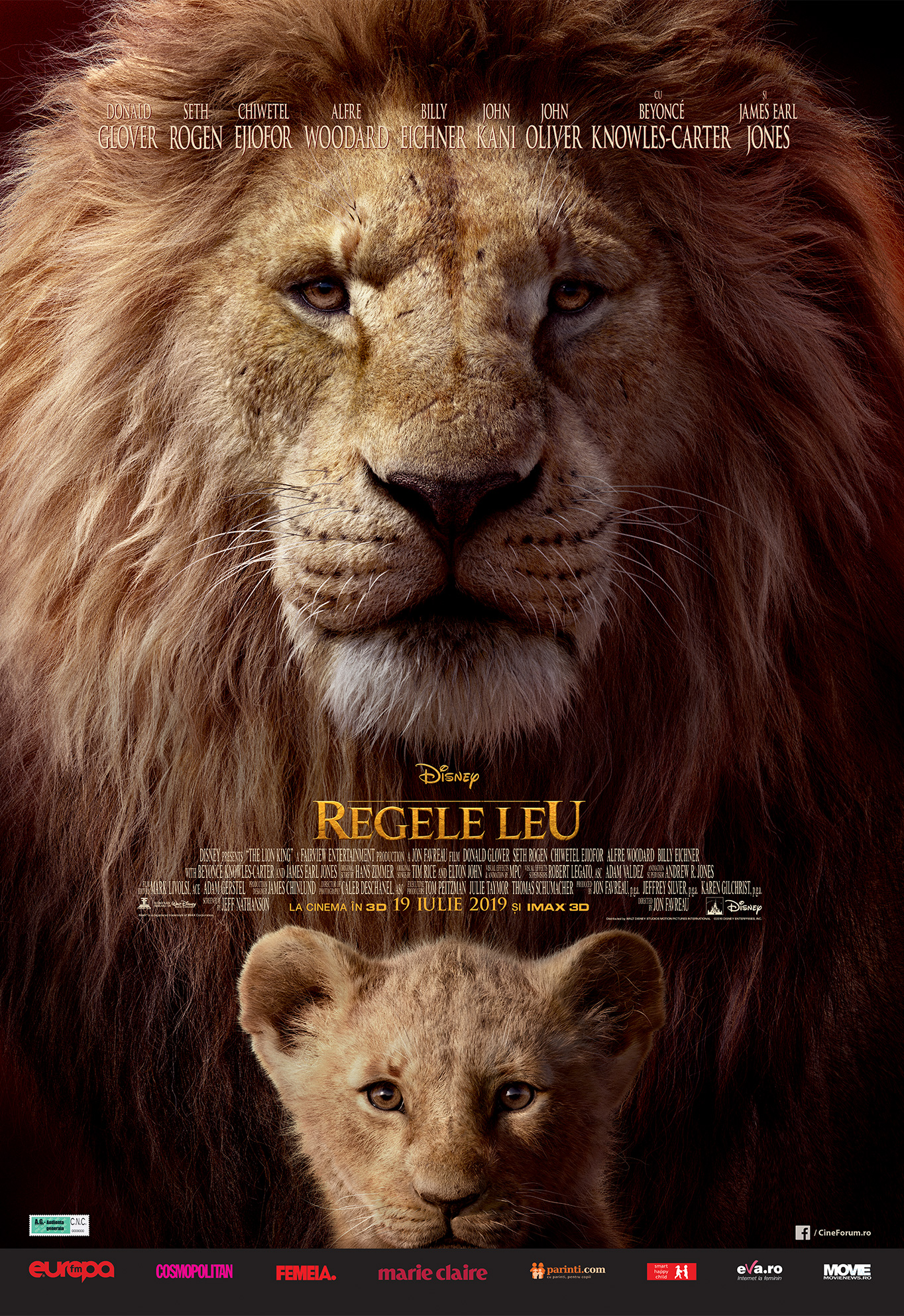Postcard Degenerate scraper The Lion King / Regele leu: evenimentul cinematografic al verii