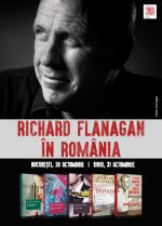 Richard Flanagan, celebrul scriitor australian și câștigător al Premiului Man Booker, vine în România!